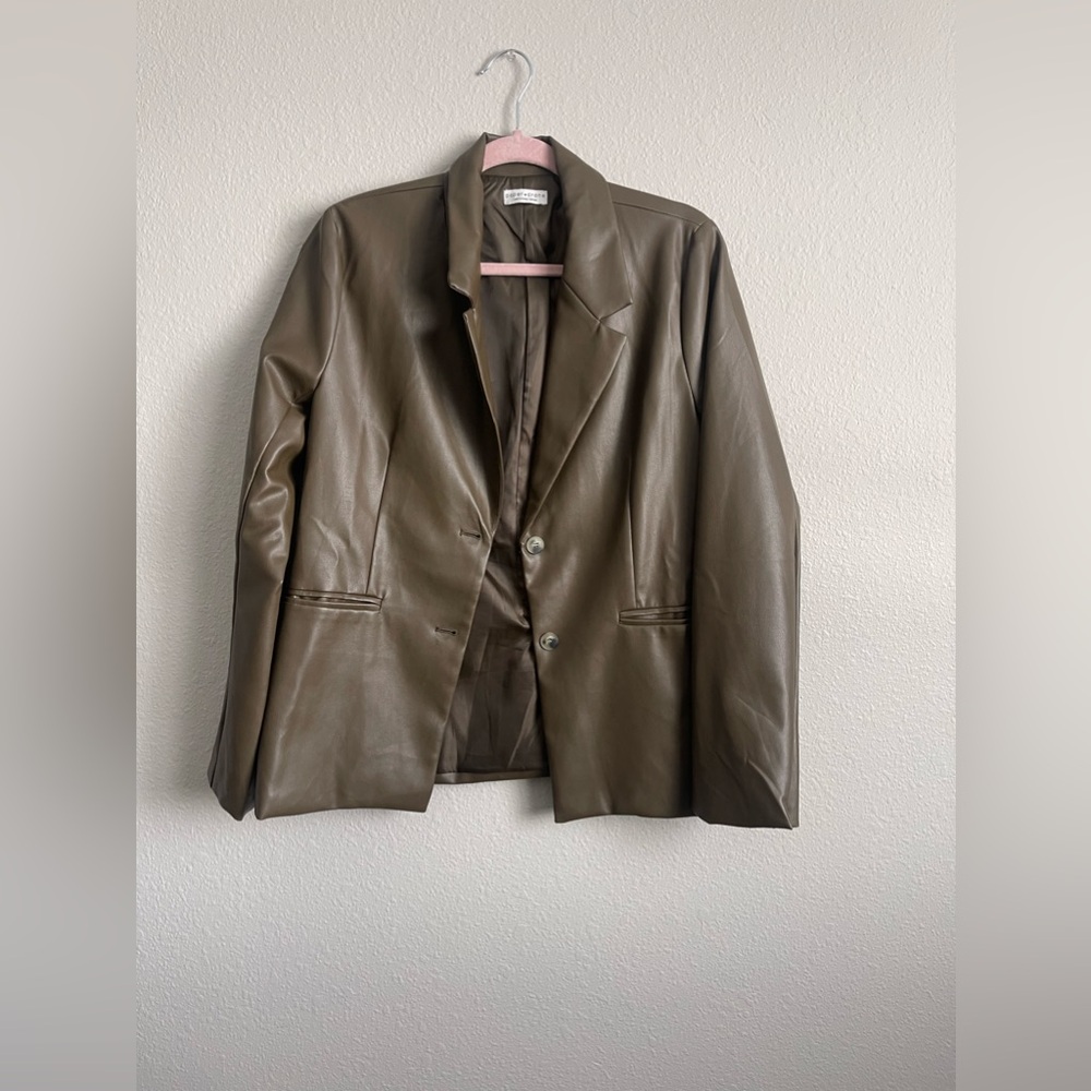 Paper Crane - Olive Green Blazer